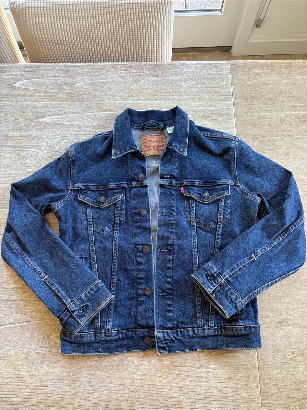 Levi Oversized Denim Trucker Jacket Women S
